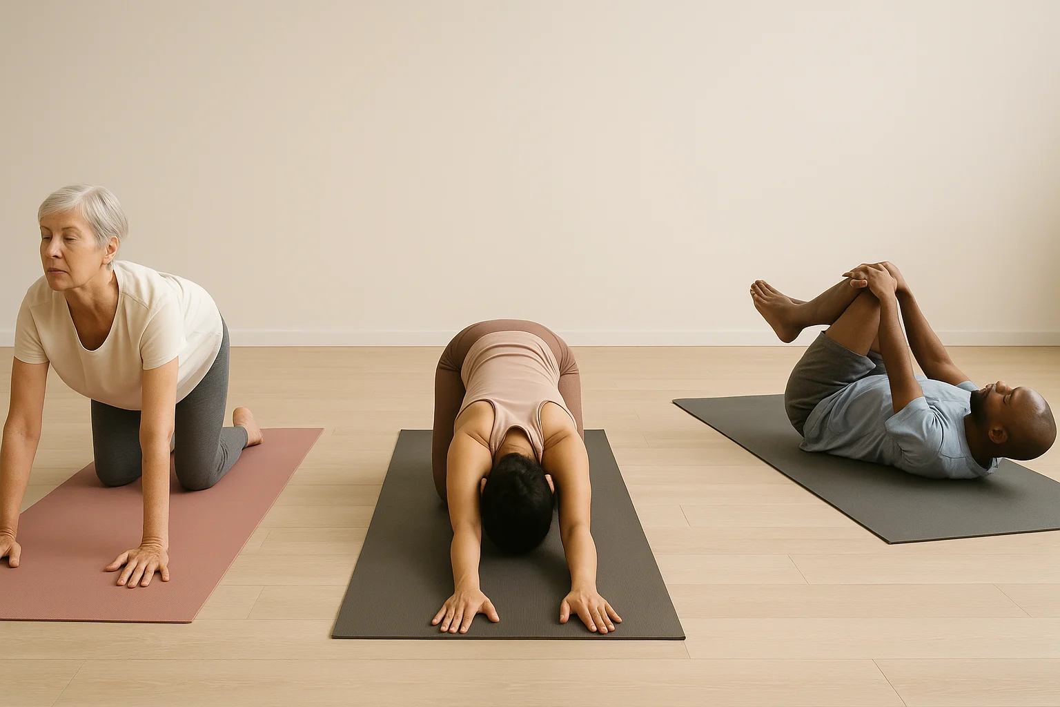 Gentle yoga poses for lower back pain relief