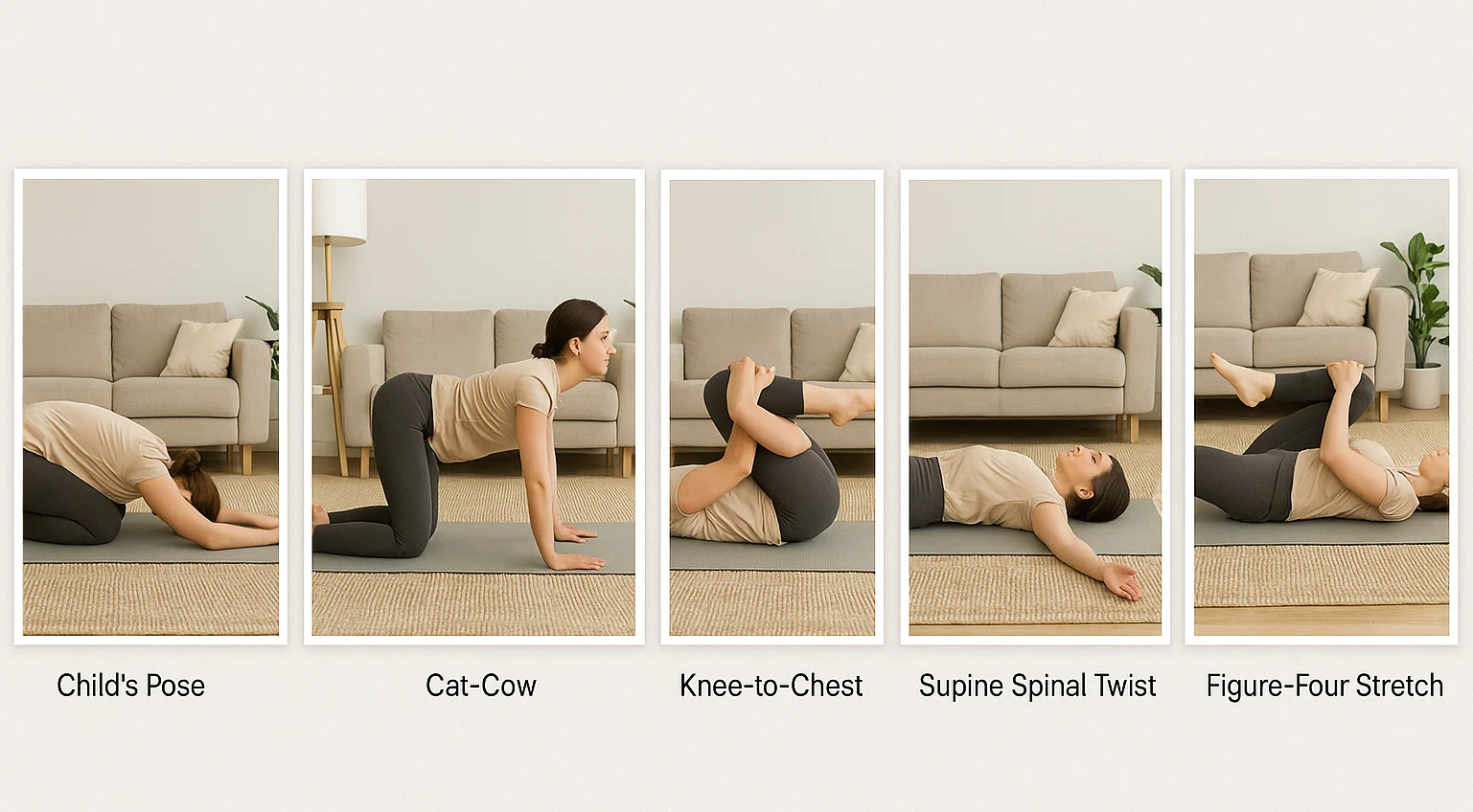 Yoga routine for lower back pain relief at home