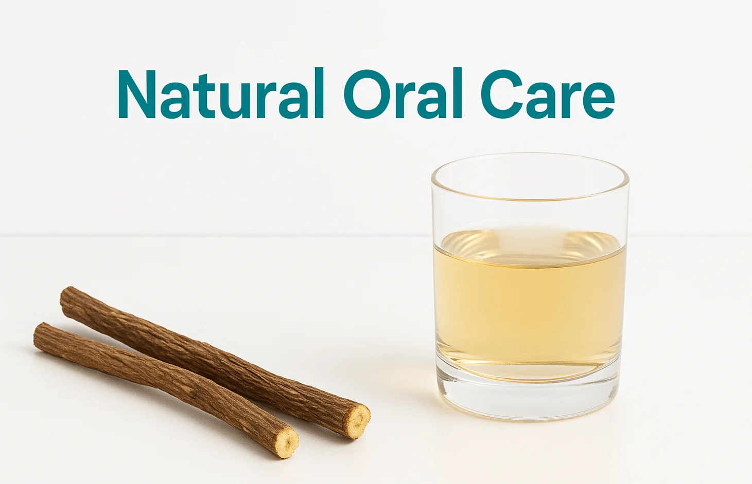 Licorice root for oral health and sore throat relief