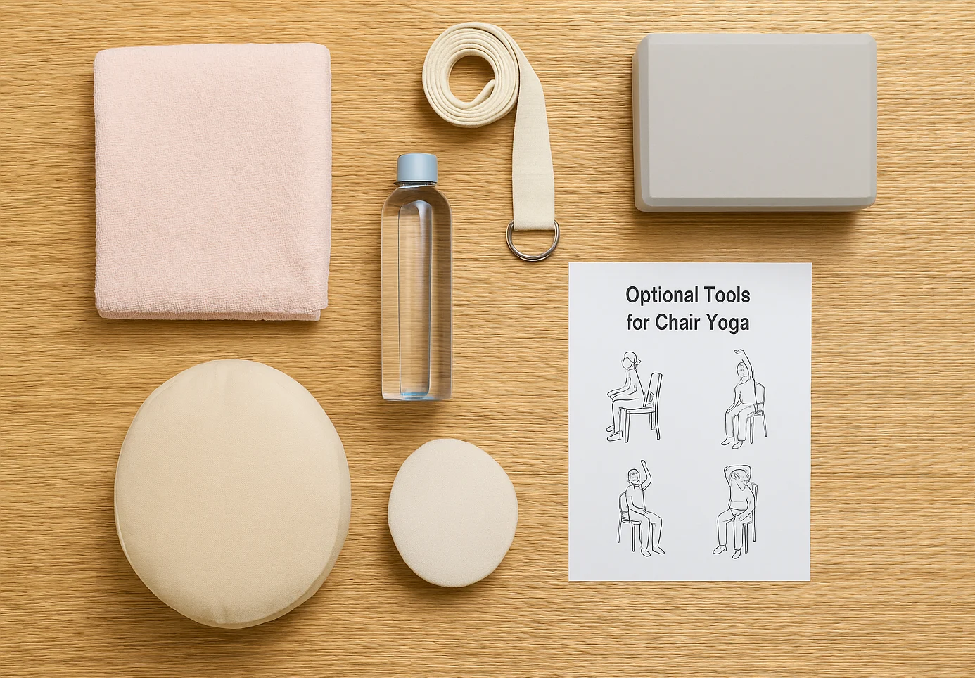 Tools for enhancing chair yoga poses PDF practice