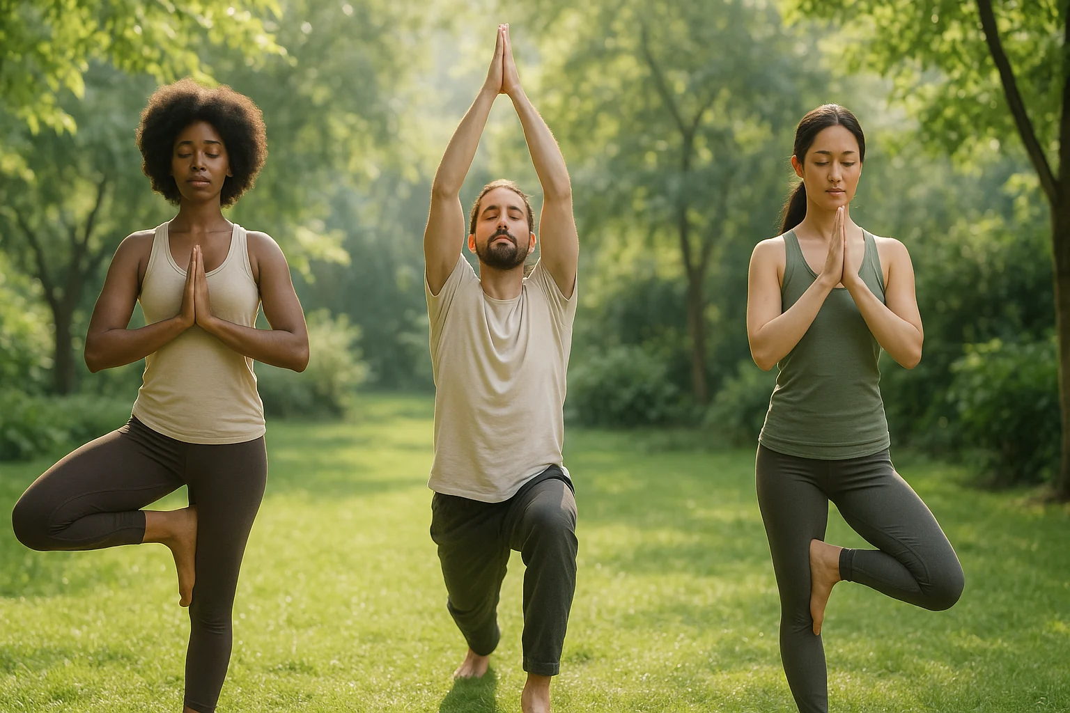 Person practicing yamas niyamas yoga principles