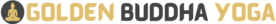 Logo Golden Buddha Yoga with text